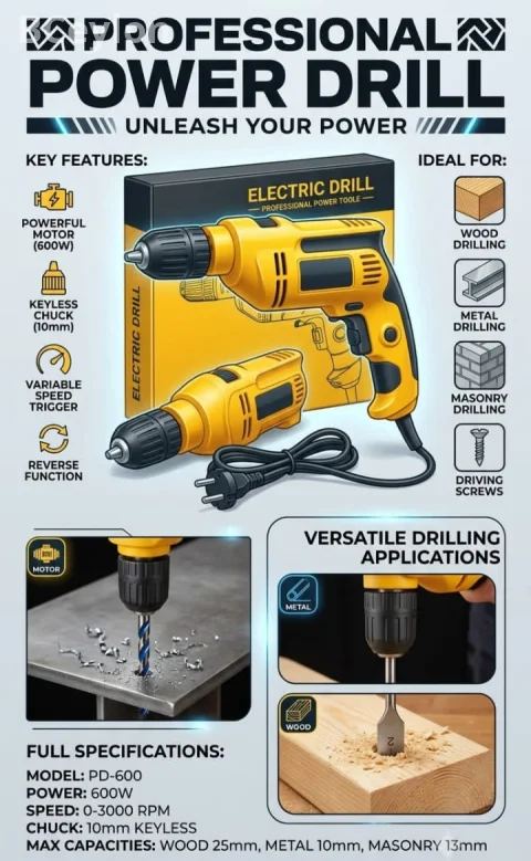 10mm electric drill machine