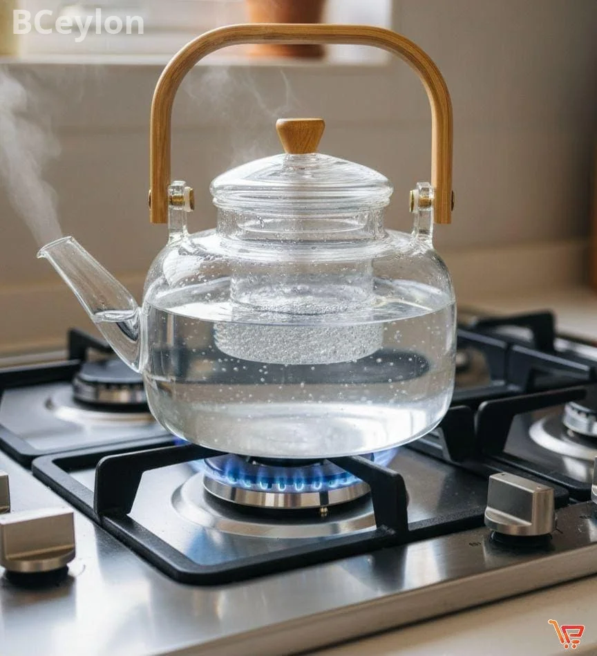 Glass tea pot